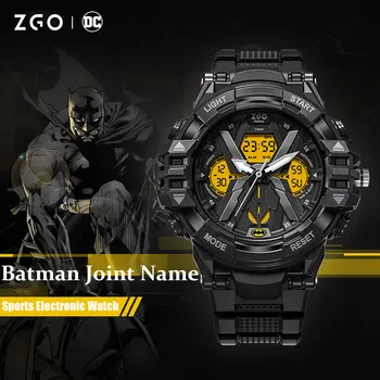 バットマン本来スポーツ時計の防水スマート機械式時計のDCヒーロースーパーマンは電子を見学生の男の子は男のお誕生日プレゼント