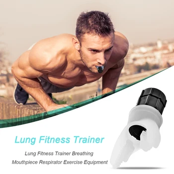 呼吸運動トレーナー肺のトレーナーはシリコーンマウスピースの運動訓練装置の家庭用健康介護付属品