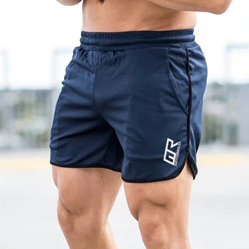 ジムショーツの男性2020年までの走りのジョギングショートスポーツの男性にフィットネスニショーツ夏の男性速乾ジョギングショートパンツ