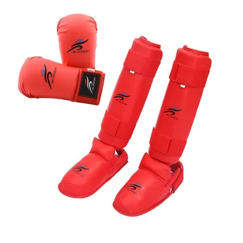 テコンドー設備MMAツグローブセット脚新警備手のひ足をプロテクター男子バンド空手ユニセックス大人から子供