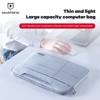 SmartDevilノートPcバッグのためのApple Macbook事業でレノボProノート13.3 14 15.6インチの大容量の保護フルカバーバッグ